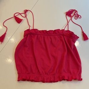 Pink Crop Top | Topshop | Small/Medium